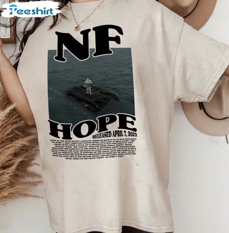 Vintage Nf Rapper Shirt, Hope Album Sweatshirt Crewneck