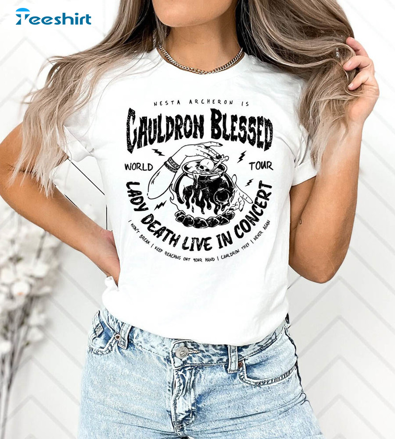 Nesta Archero Is Cauldron Blessed Shirt, Sarah J Maas Velaris Tee Tops Sweatshirt