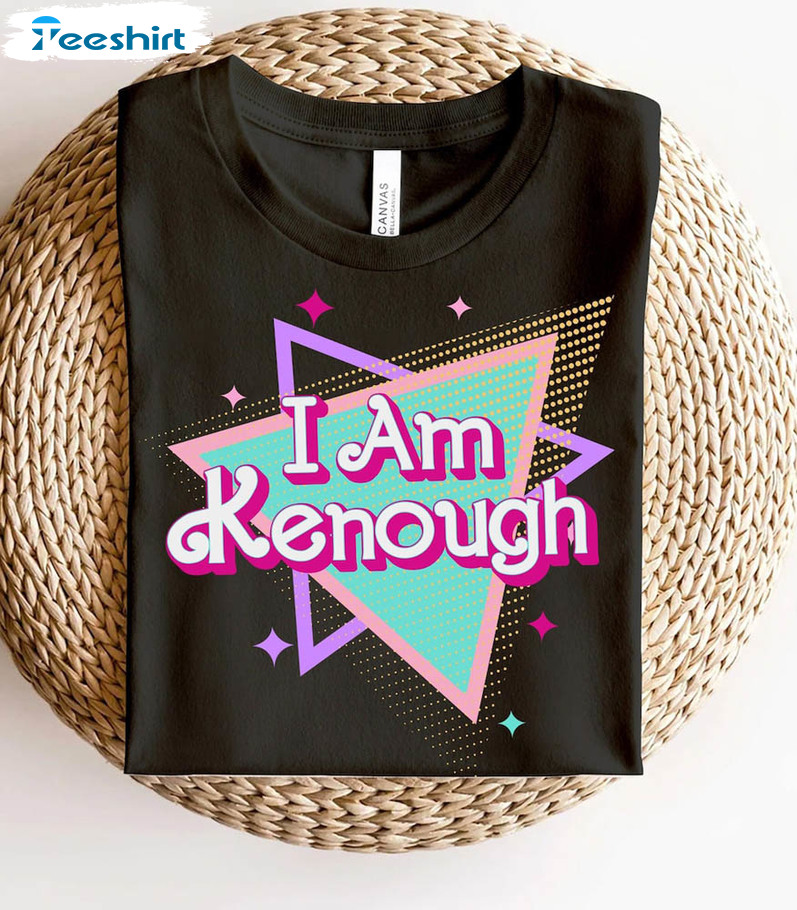 I Am Kenough Barbi Movie Shirt, Cute Ken T-shirt Unisex Hoodie