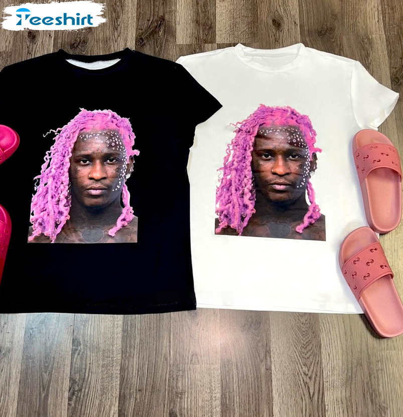 Young Thug Concert Shirt, Hip Hop Tour Long Sleeve Unisex T-shirt
