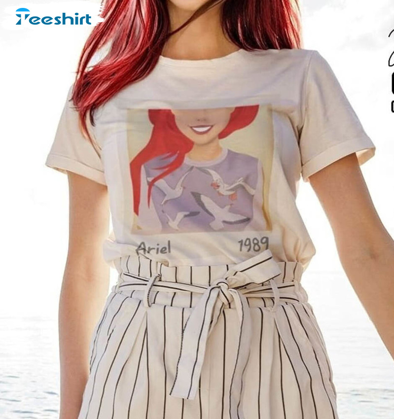 Ariel 1989 Shirt, Disney Swiftie Sweater Unisex T-shirt