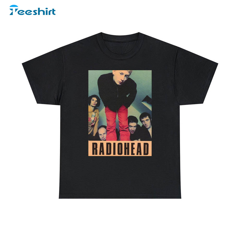 Radiohead Band Album Shirt, Vintage Tee Tops Unisex Hoodie