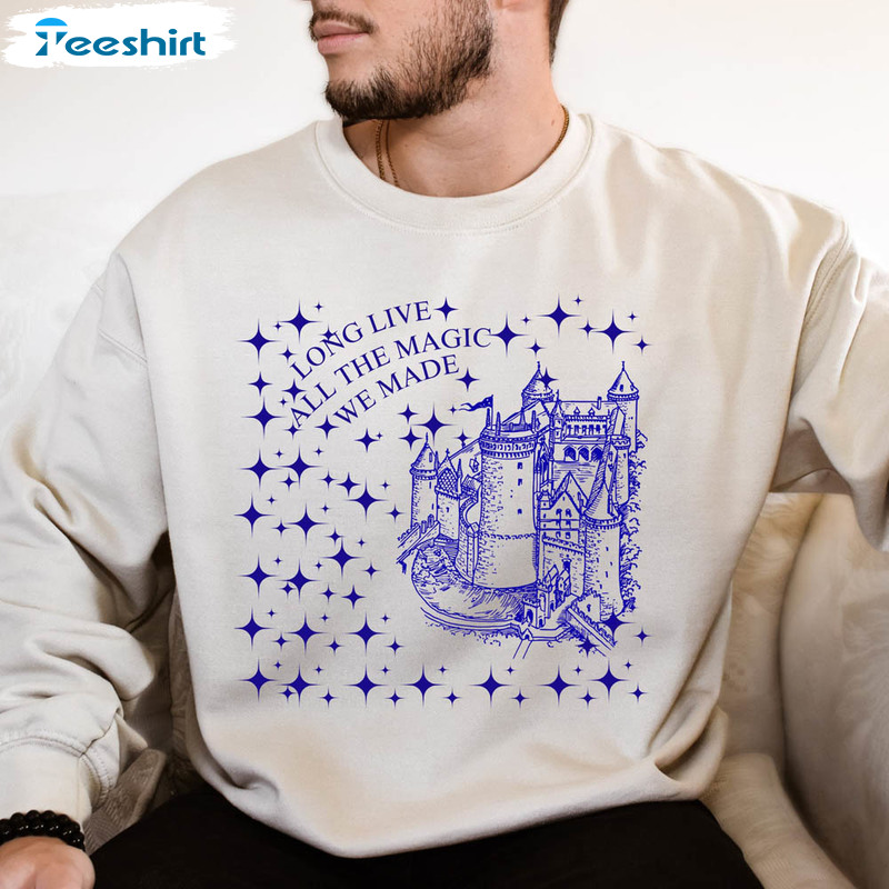 Long Live All The Magic We Made Vintage Epcot Shirt, Comfort Disney Long Sleeve Hoodie