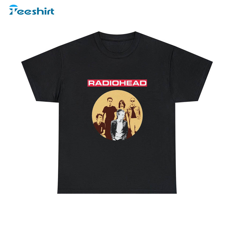 Radiohead Band Shirt, Rock Music Unisex Hoodie Long Sleeve