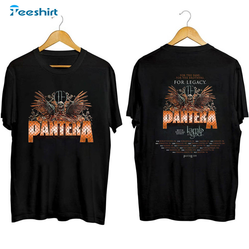 Pantera 2023 Tour Shirt, Pantera Band Unisex Hoodie Tee Tops