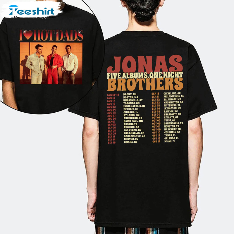 Vintage Jon As Brothers Shirt, I Love Hot Dads Sweater Unisex Hoodie