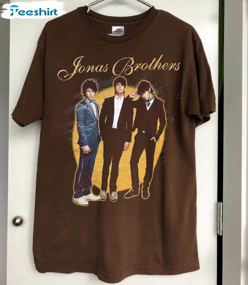 Jonas Brothers Vintage Shirt, Jonas Brothers Concert 2023 Unisex T-shirt Short Sleeve