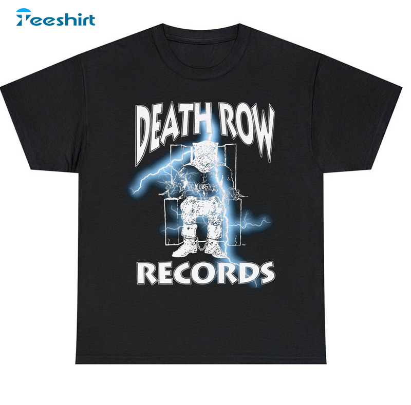 Death Row Shirt, Death Row Records Band Sweatshirt Unisex Hoodie