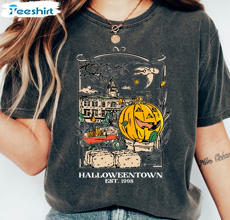 Halloweentown 1998 Vintage Shirt, Funny Unisex Hoodie Long Sleeve