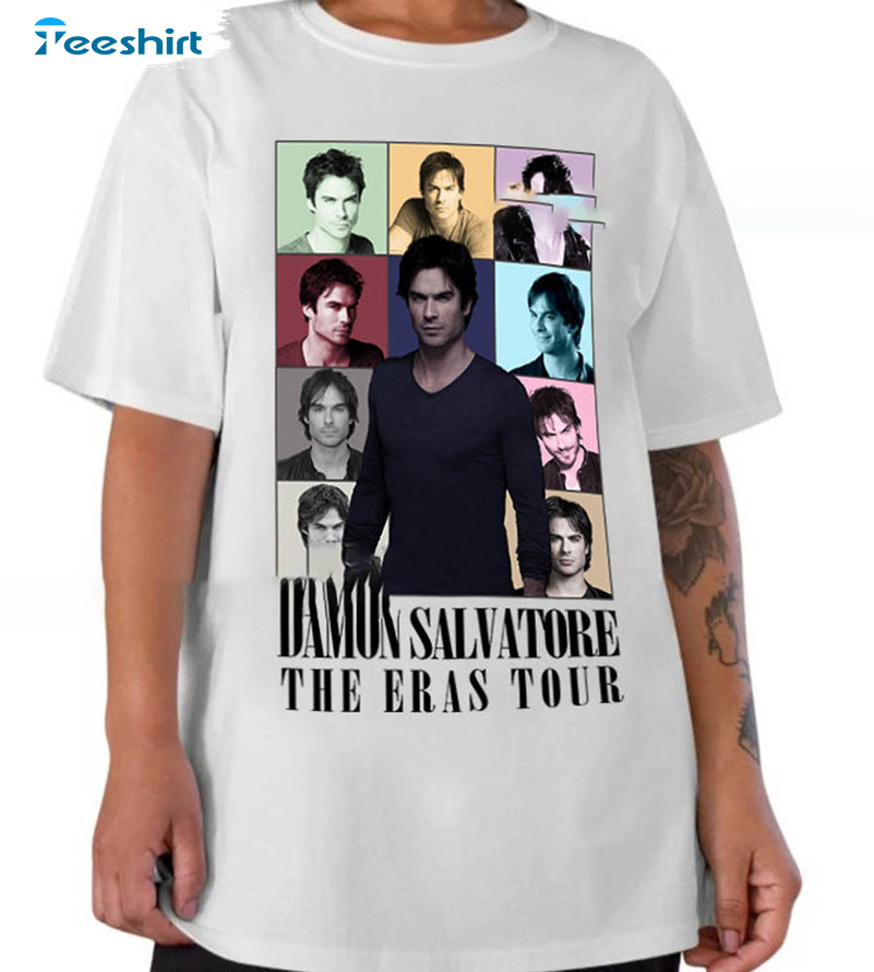 Damon Salvatore The Eras Tour Shirt , Trendy Sweatshirt Unisex T-shirt