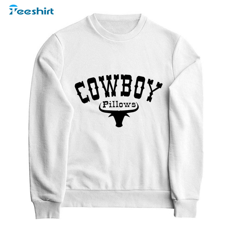Cowboy Pillows Retro Shirt, Cowgirl Country Unisex T-shirt Unisex Hoodie