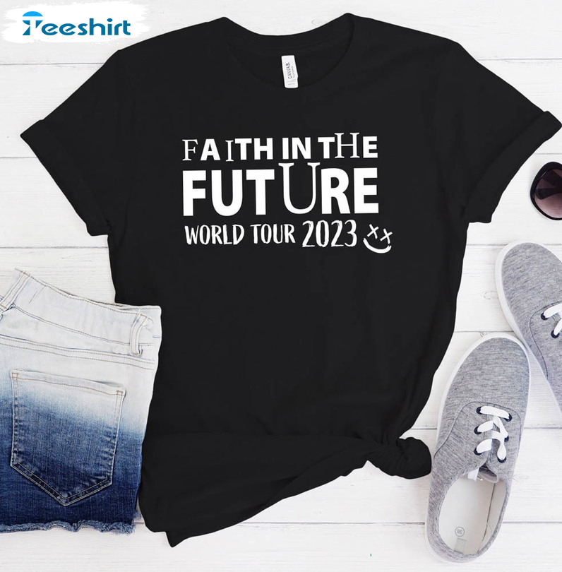 Faith In The Future Vintage Design Shirt, Music Country Short Sleeve Unisex T-shirt