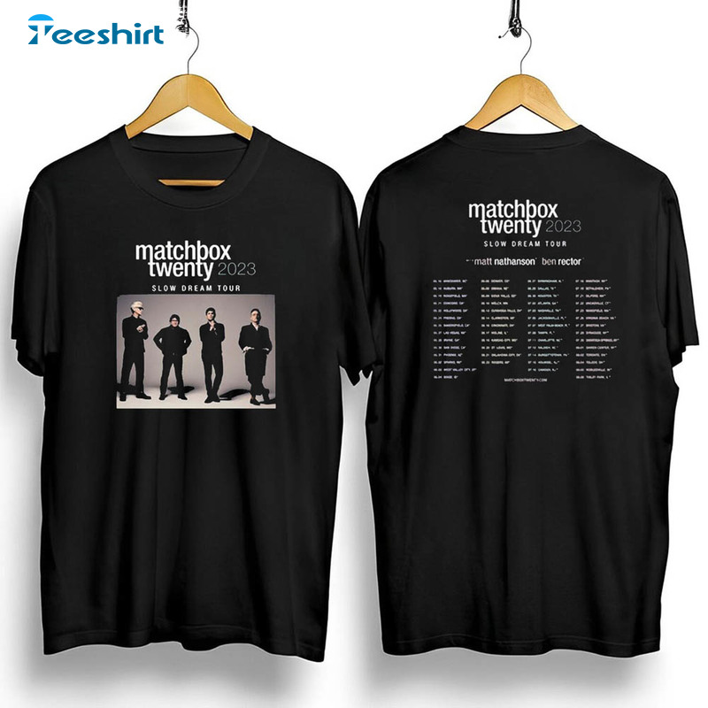 Matchbox Twenty Slow Dream Tour Shirt, Matchbox Twenty Band Unisex T-shirt Unisex Hoodie