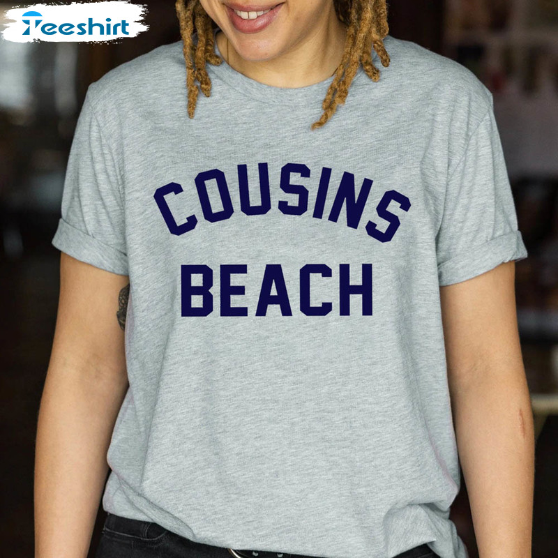 Cousins Beach Comfortable Shirt, Smoke Grey Melange Crewneck Sweatshirt