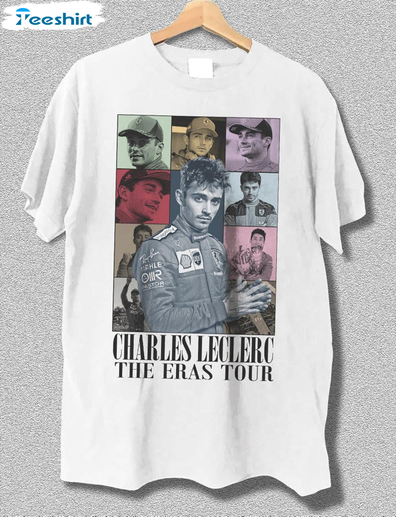 Charles Leclerc The Eras Tour Shirt, F1 Driver Unisex T-shirt Tee Tops