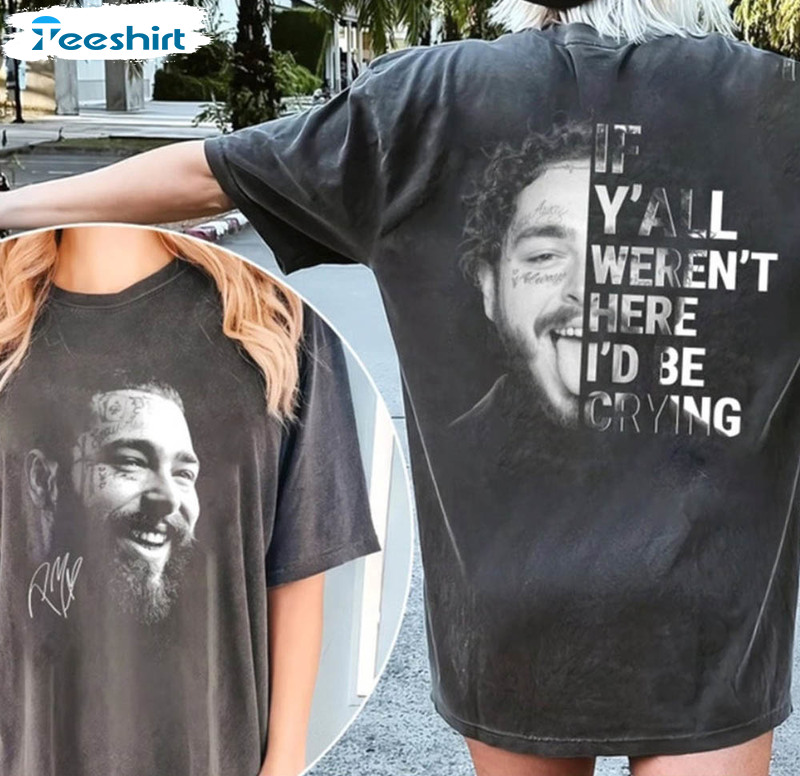 Post Malone Tour 2023 Shirt, Trendy Music Unisex Hoodie Short Sleeve