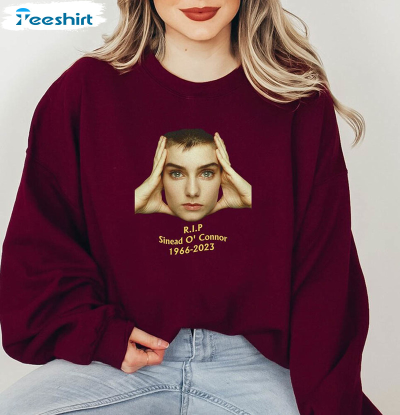 Rip Sinead O Connor Shirt, Irish Singer Retro Long Sleeve Unisex T-shirt