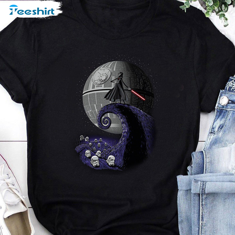 Star Wars Nightmare Shirt - Disney Jack Skellington Christmas Unisex T-shirt