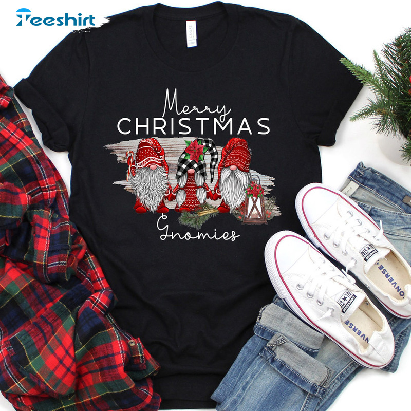 Christmas Gnomies Shirt For Family, Gnomies Family Trending Sweatshirt For All People