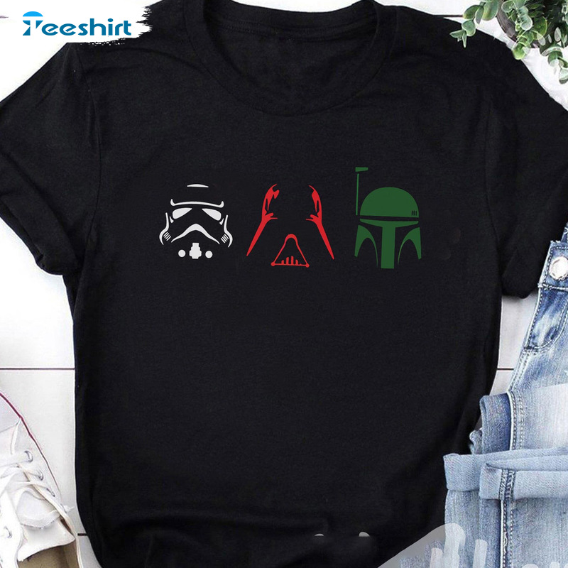 Star Wars Christmas Classic Tee Tops, Disney Sweatshirt, Star Wars Disney Trending Design For Christmas