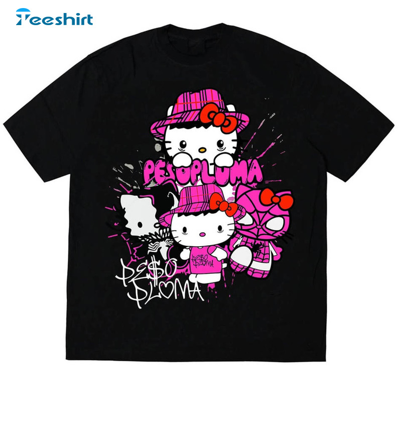 Pink Hello Kitty Vintage Shirt, Music Tour 2023 Tee Tops Unisex Hoodie