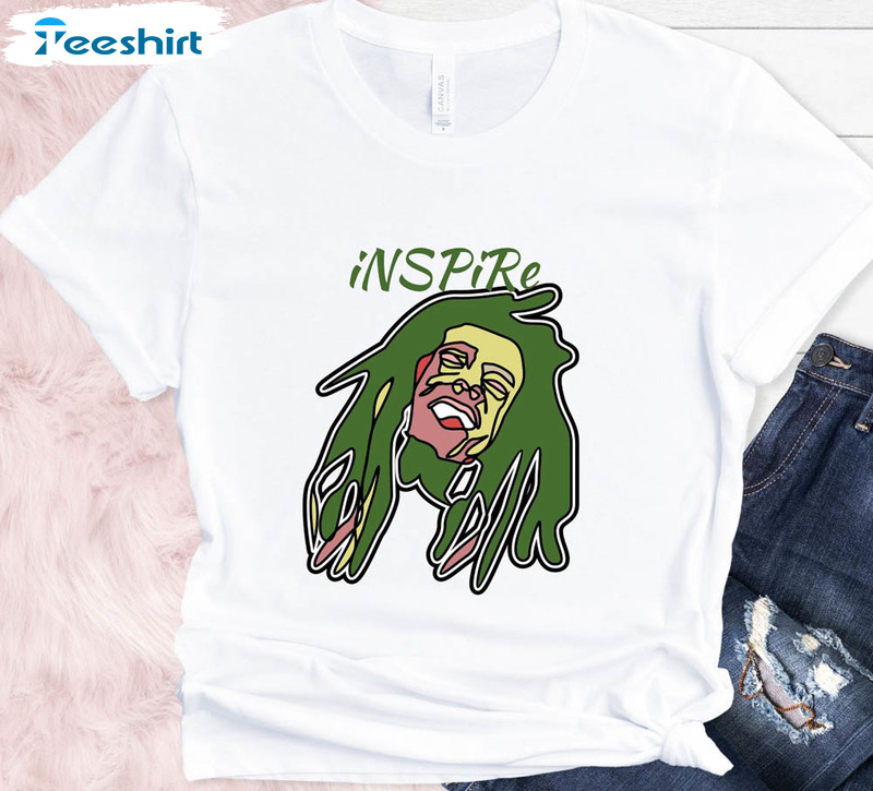 Bob Marley Funny Shirt, Bob Marley Long Sleeve Tee Tops For Music Lover