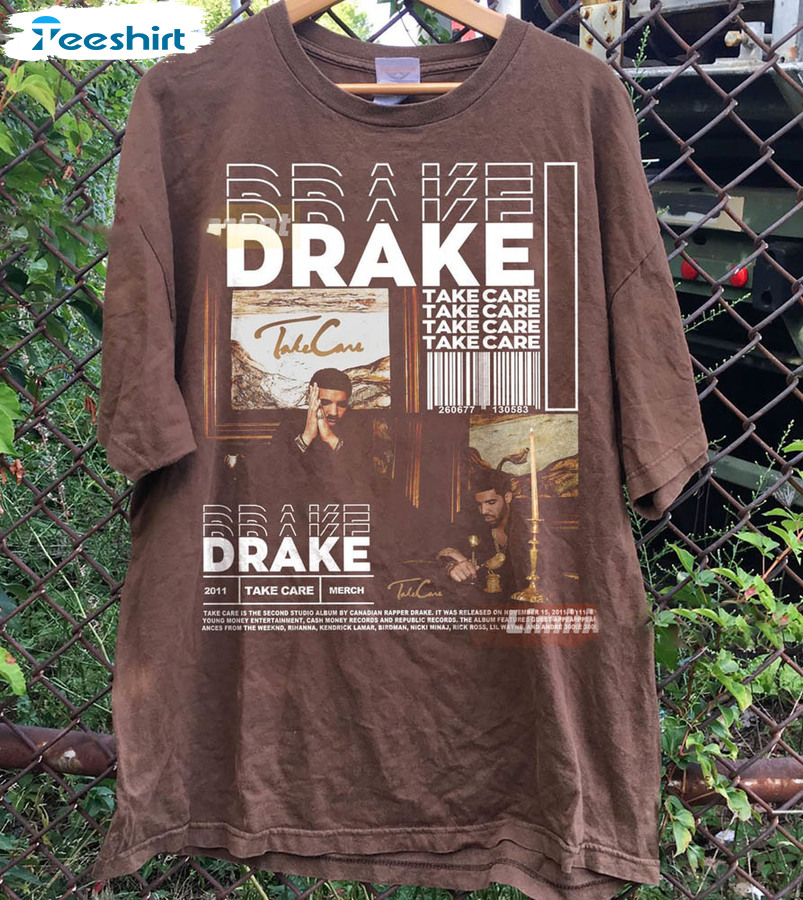 Drake Vintage Shirt, Drake Take Care Unisex Hoodie Crewneck