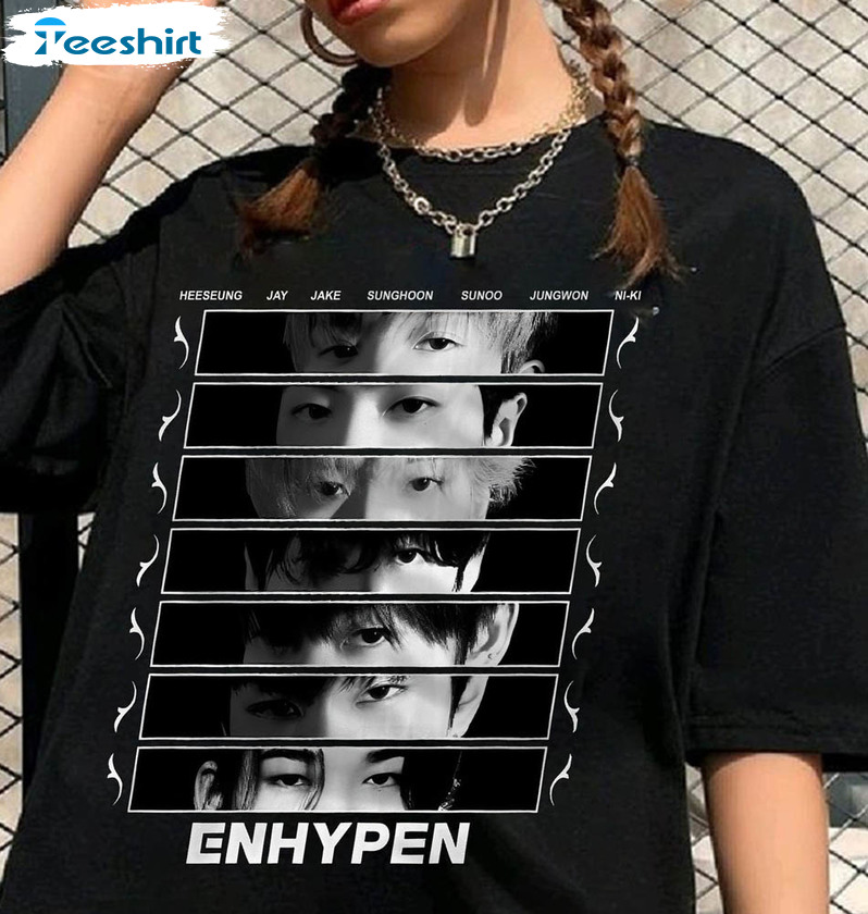 Bite Me Enhypen Kpop Shirt, Dark Blood Enhypen Unisex T-shirt Unisex Hoodie