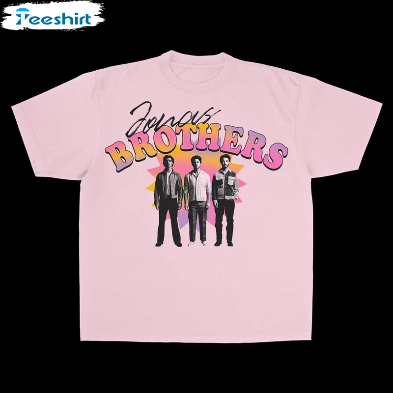 Jonas Brother Band Shirt, We'Ve Been On Pink Unisex T-shirt Long Sleeve