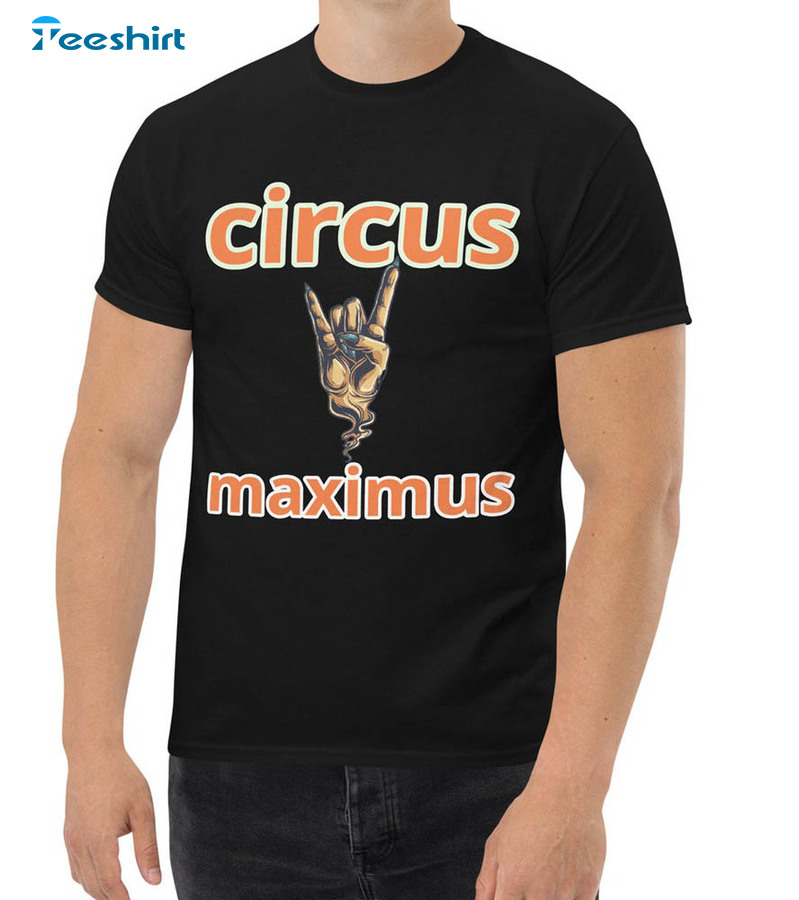 Groovy Circus Maximus Travis Scott Shirt, Cool Design Hoodie Crewneck