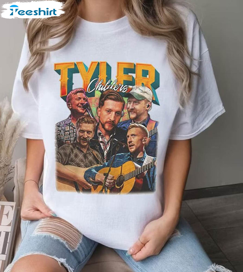 Vintage Tyler Childer Shirt , Retro Tyler Music 2023 Tour Crewneck Tee Tops For Fan