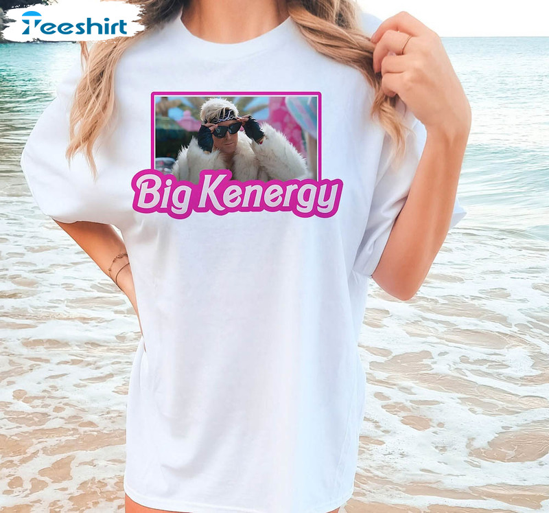 I Am Kenough Groovy Shirt , Trendy Big Kenergy Long Sleeve Short Sleeve