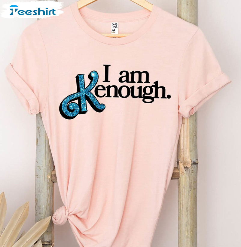 Inspirational I Am Kenough Shirt, Vintage Long Sleeve Hoodie For Boyfriend