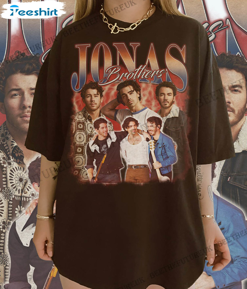 Jonas Brothers Retro Shirt, Creative Unisex T-shirt Unisex Hoodie For Fans