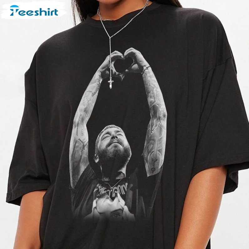 Post Malone Shirt For Music Lover, Hip Hop Trendy Unisex Hoodie Tee Tops