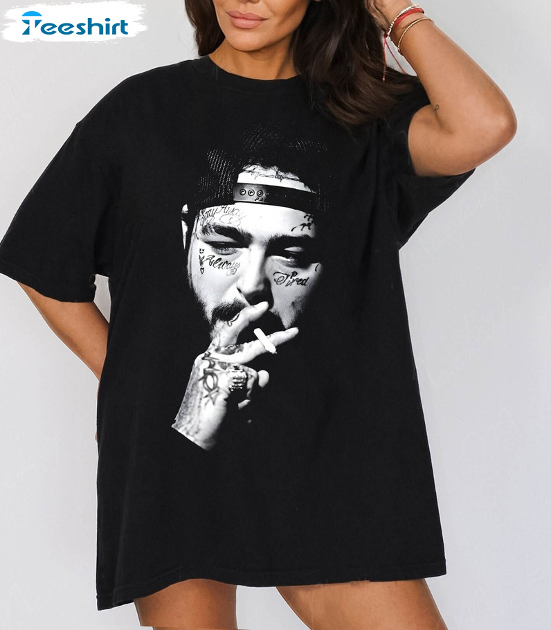 Posty 2023 Vintage Shirt, Malone Concert Crewneck Unisex Hoodie