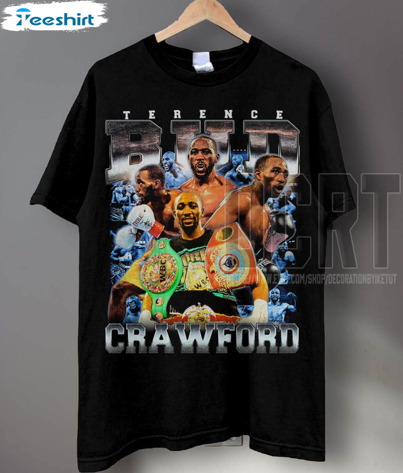 Terence Crawford Vintage Shirt, Classic Unisex T-shirt Unisex Hoodie For Boxing Lover