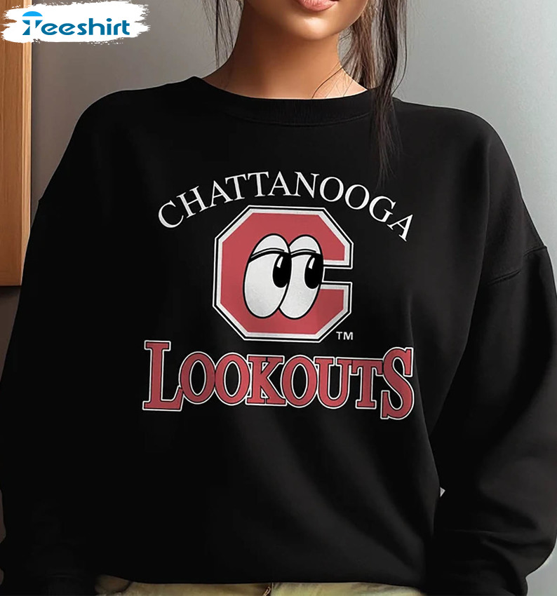 Nooga Lookouts Trendy Shirt, ChattaNooga Lookouts Crewneck Long Sleeve