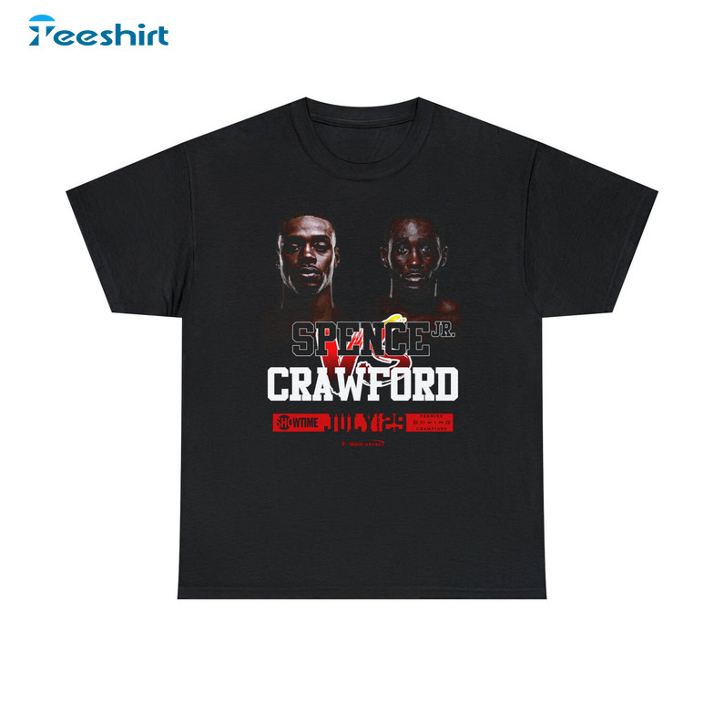 Terence Crawford Trendy Shirt, Errol Spence Jr Vs Terence Crawford T-shirt Hoodie