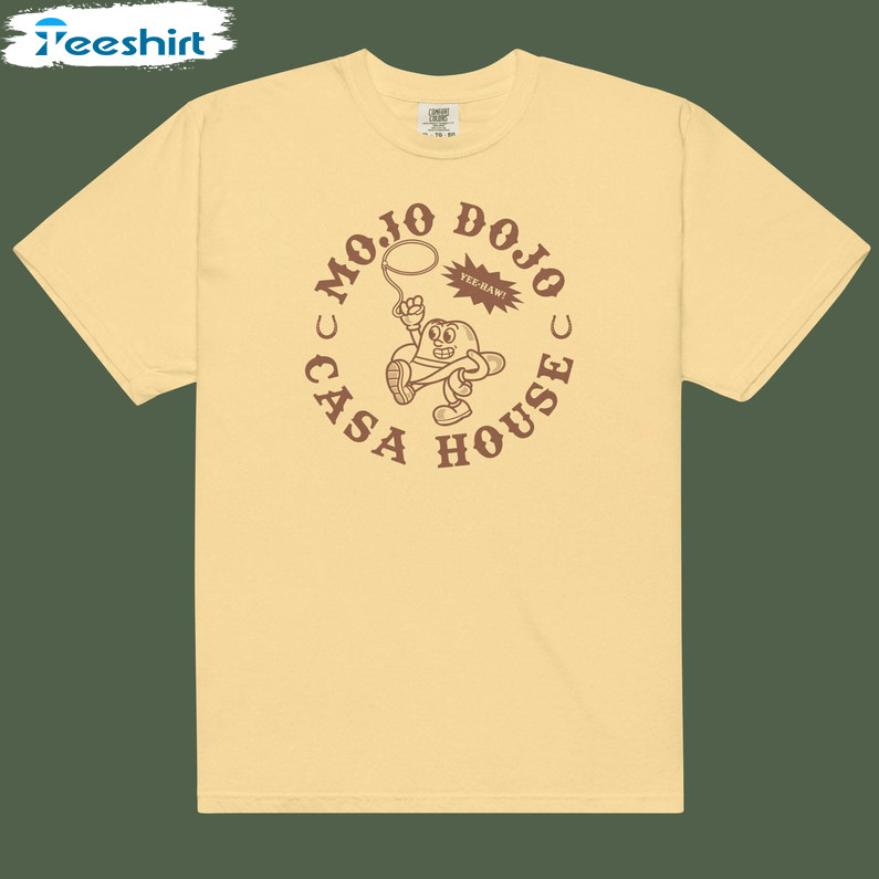 Mojo Dojo Casa House Retro Shirt, Barbie Character Comfort Crewneck Unisex T-shirt