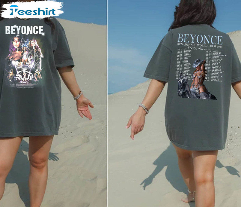 Beyonce Renaissance World Tour Shirt, Comfort Beyonce Tour Short Sleeve Long Sleeve