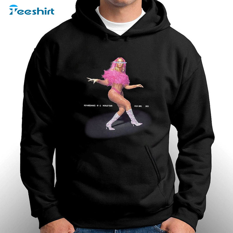 Beyonce Year Of Renaissance World Tour Shirt, Trending Beyoncé Dancing Tee Tops Long Sleeve