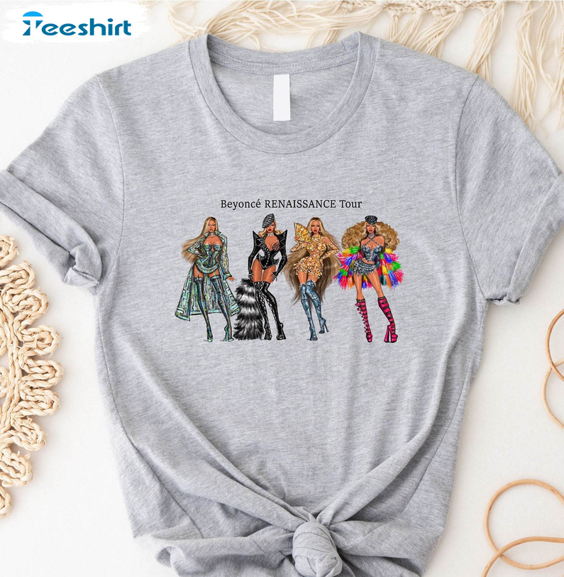 Beyonce Renaissance Tour Shirt, Beyonce Renaissance World Tour Tee Tops Crewneck