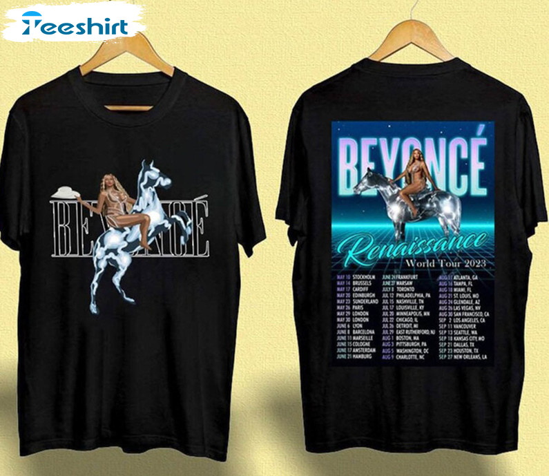 Beyonce Renaissance Music Tour Shirt, Renaissance World Tour Hoodie Crewneck