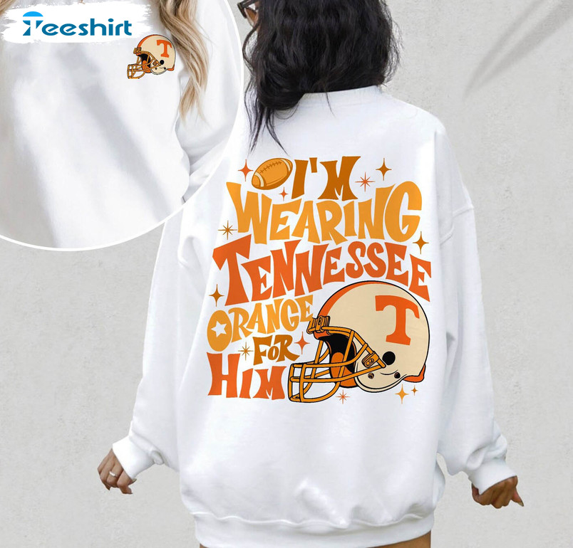 Tennessee Football Trendy Shirt, Tennessee Orange For Him Tn Vols Long Sleeve Sweatshirt