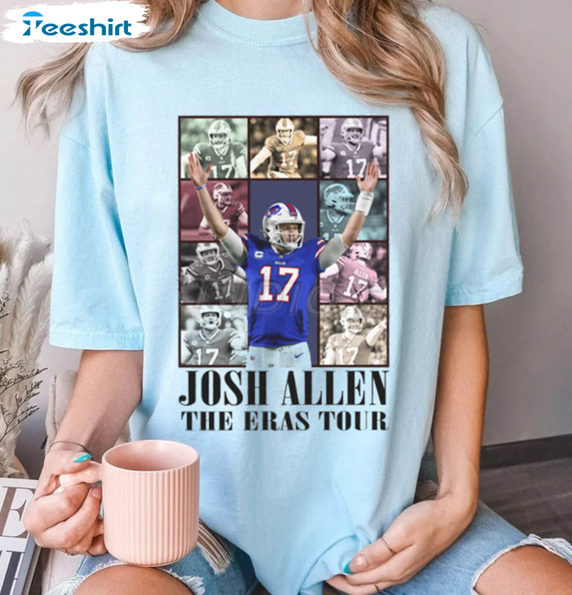 Josh Allen The Eras Tour Shirt - Peanutstee