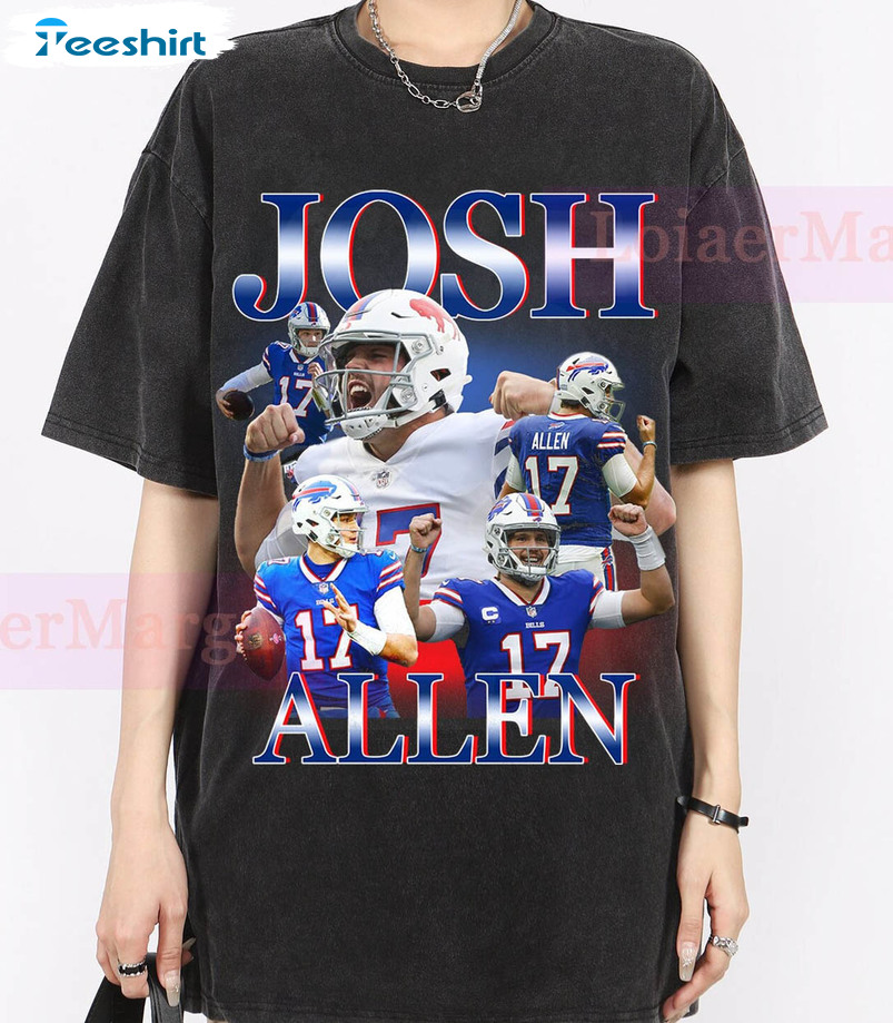 Josh Allen hurdle Buffalo bills NFL T-shirt, hoodie, sweater, long sleeve  and tank top