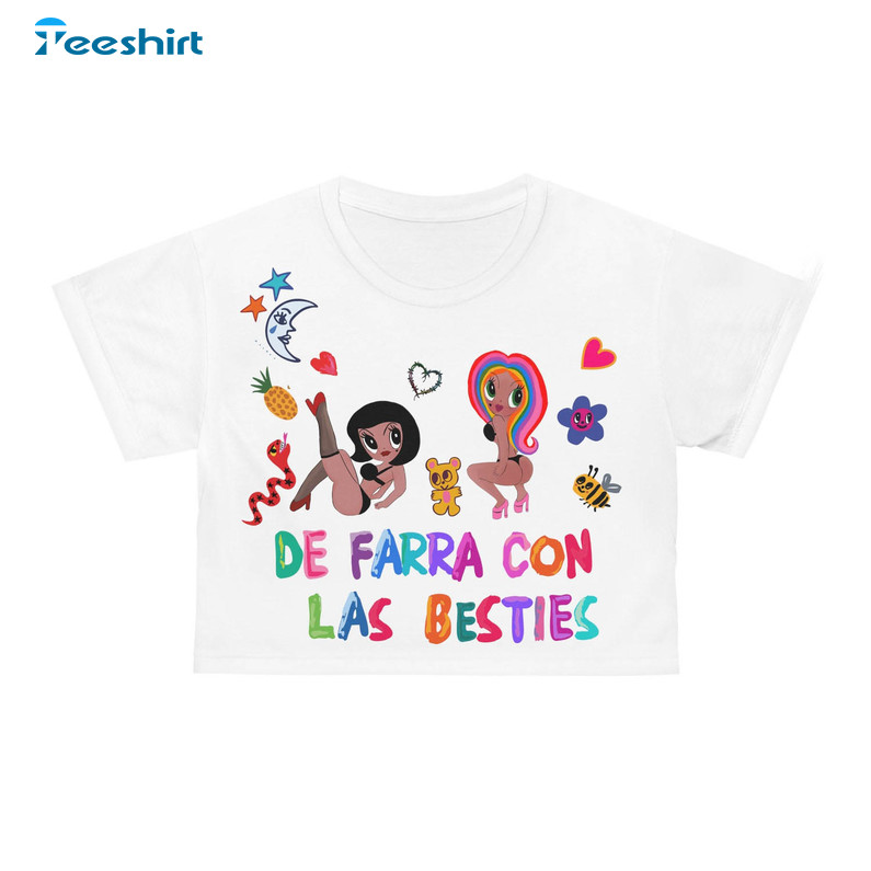 A Farra Con Las Besties Manana Shirt, La Bichota Unisex Hoodie Tee Tops