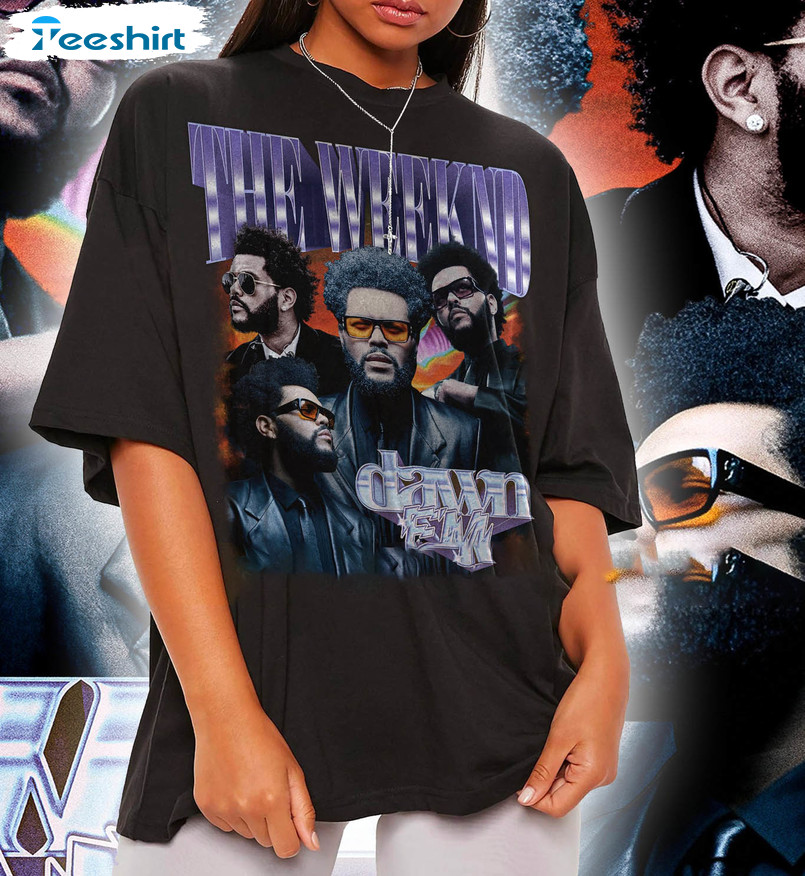 The Weeknd Music Band Shirt, Starboy Short Sleeve Unisex T-shirt
