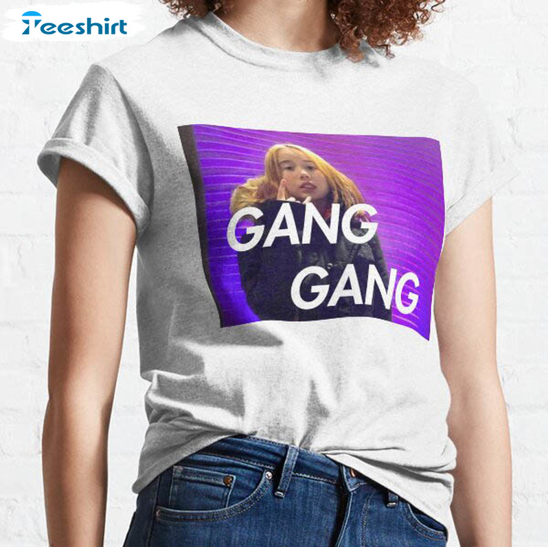 Gang Gang Lil Tay Shirt, Lil Tay Rapper Short Sleeve Tee Tops